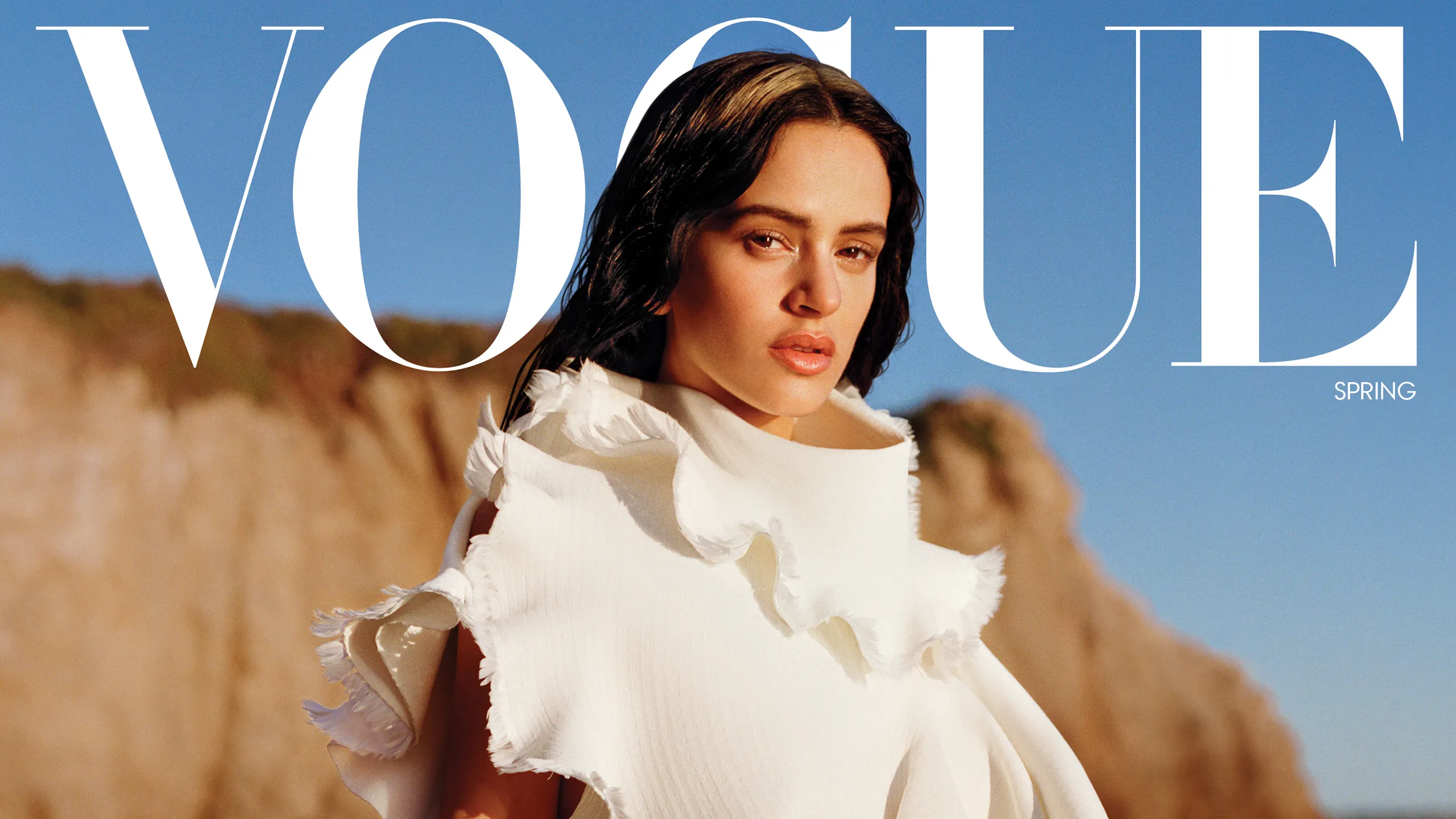女性情報誌 Vogue Spain November 2022 Rosalia Rosalía fala sobre o Brasil em entrevista para Vogue e revela o