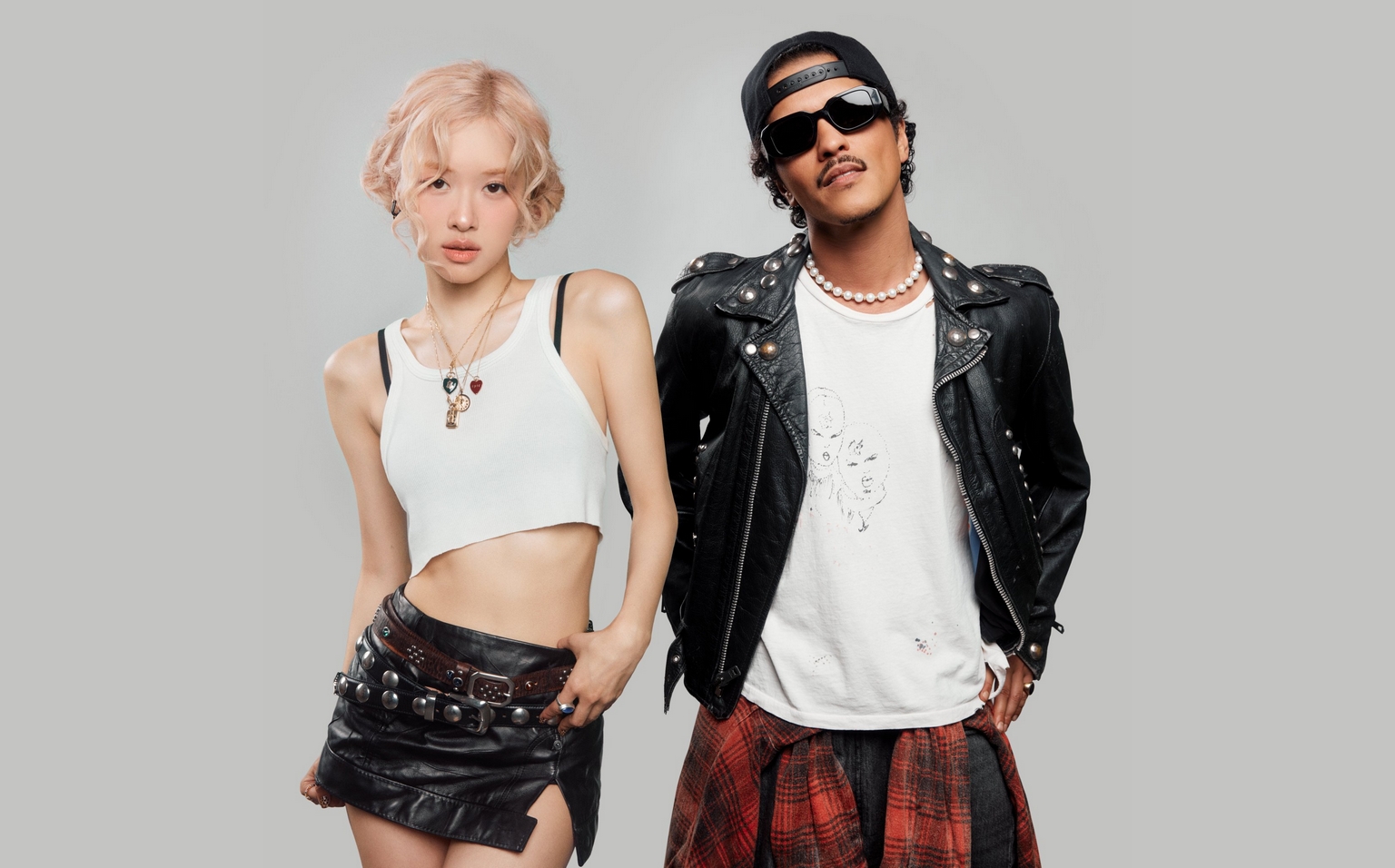 Rosé e Bruno Mars (Foto: Reprodução)