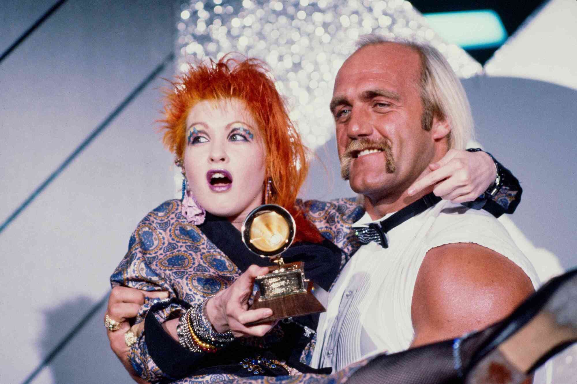 Cyndi Lauper em 1985 (Foto: Reprodução)