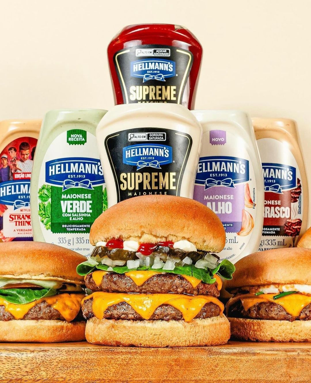 Hellmans e TT Burger (Foto: Reprodução)