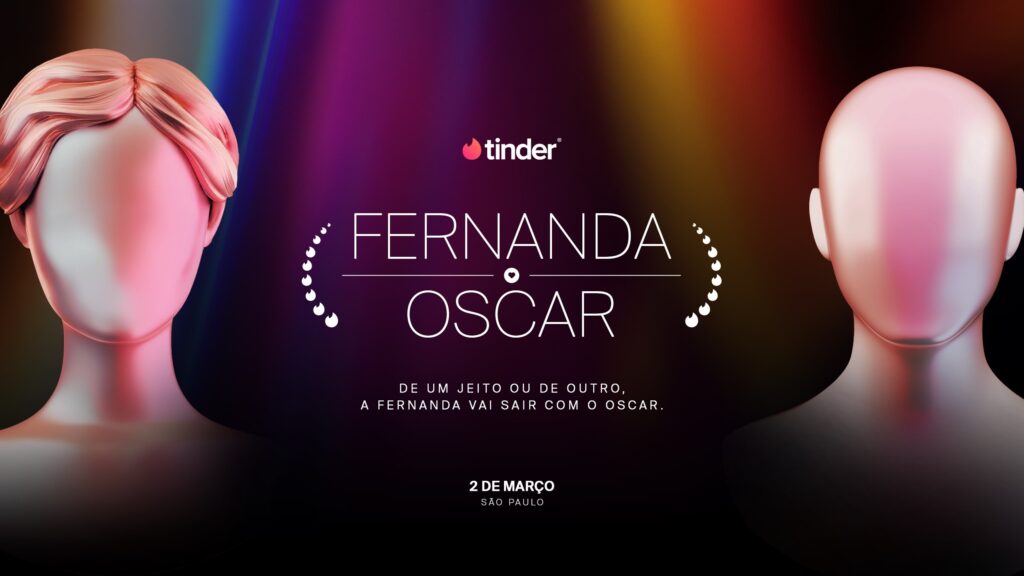 Tinder e Oscar (Foto: Reprodução)