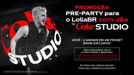 Coca-Cola leva fãs para pocket show exclusivo do Jão com promoção especial