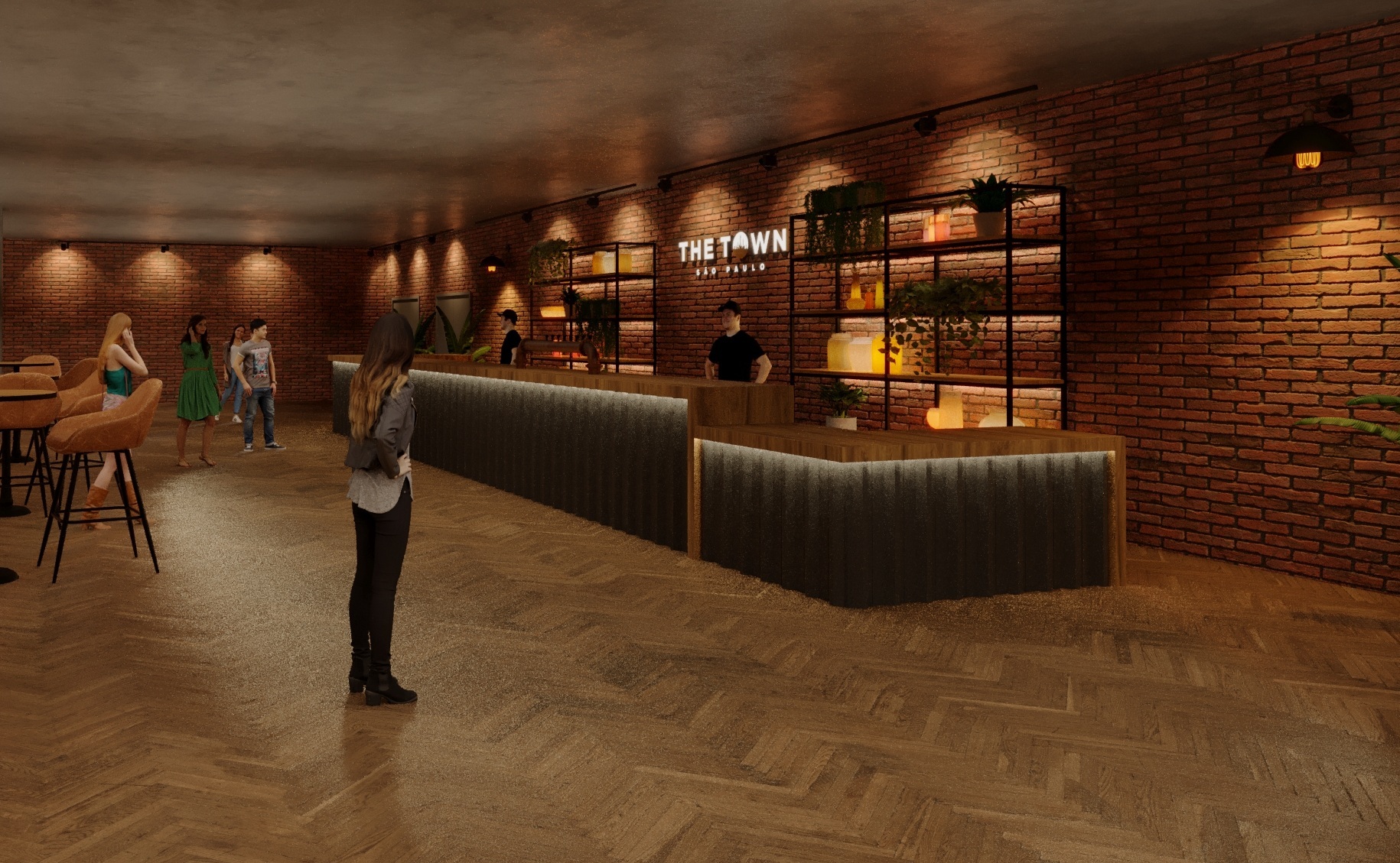 Área VIP do The Town (Foto: Divulgação)