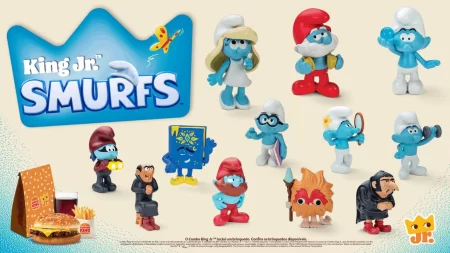 Os Smurfs invadem o Burguer King em coleção exclusiva