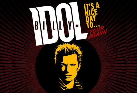 Billy Idol anuncia shows no Brasil com a turnê “It’s a Nice Day To… Tour Again!” em novembro