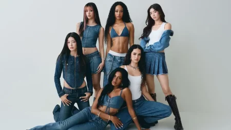 Katseye estrela campanha global da Gap com o tema “Better in Denim”