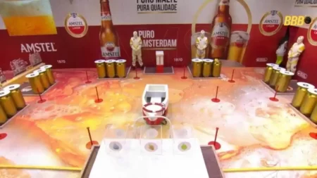 Amstel leva o sabor de Amsterdã para a prova do anjo no BBB 26