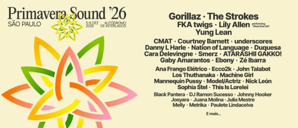 Primavera Sound São Paulo (Foto: Instagram)