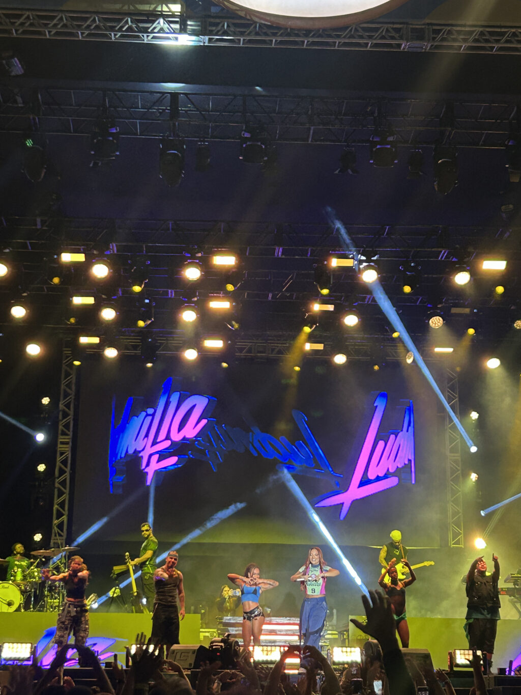 Ludmilla em Niterói (Foto: Conexão Pop)