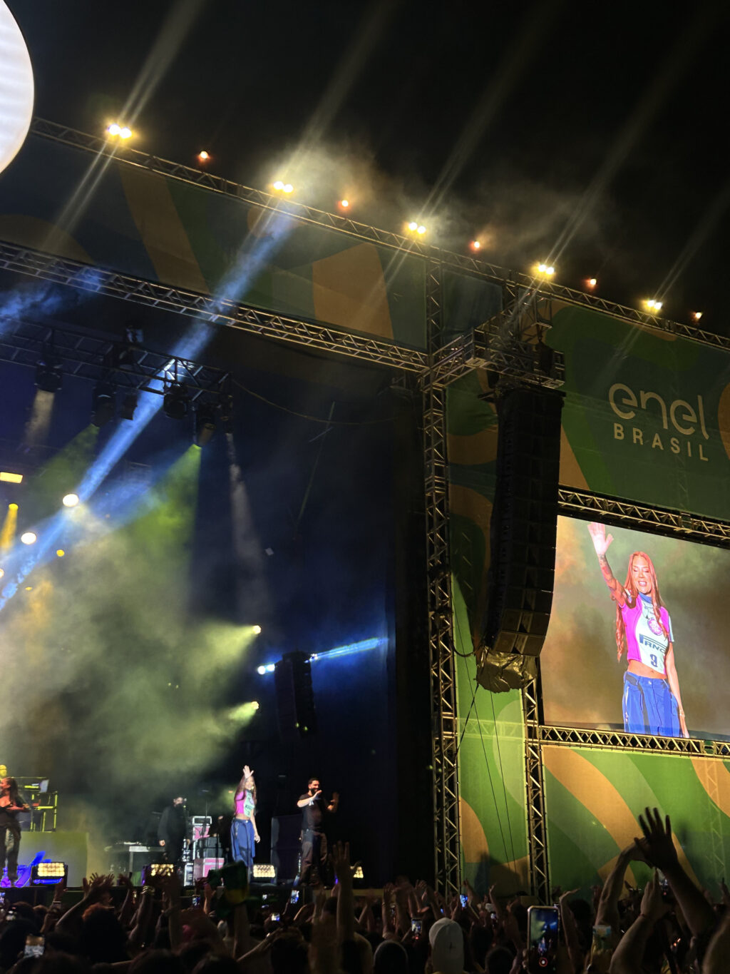 Ludmilla em Niterói (Foto: Conexão Pop)