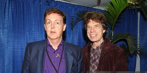 Paul McCartney relembra emoção de gravar com os Rolling Stones em novo álbum da banda Foto: Getty Images