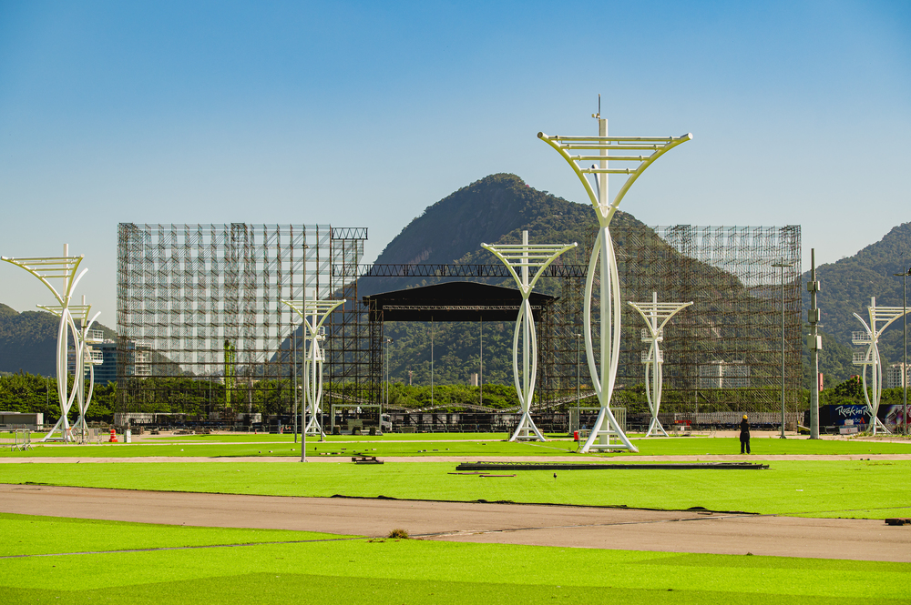 Rock in Rio mostra avanço da montagem da Cidade do Rock para 2026; veja as fotos Rock in Rio 2026 (Foto: Divulgação)