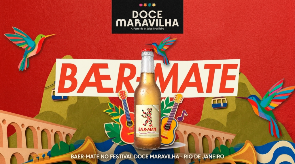 Baer-Mate estreia no Doce Maravilha com ativações especiais para o público