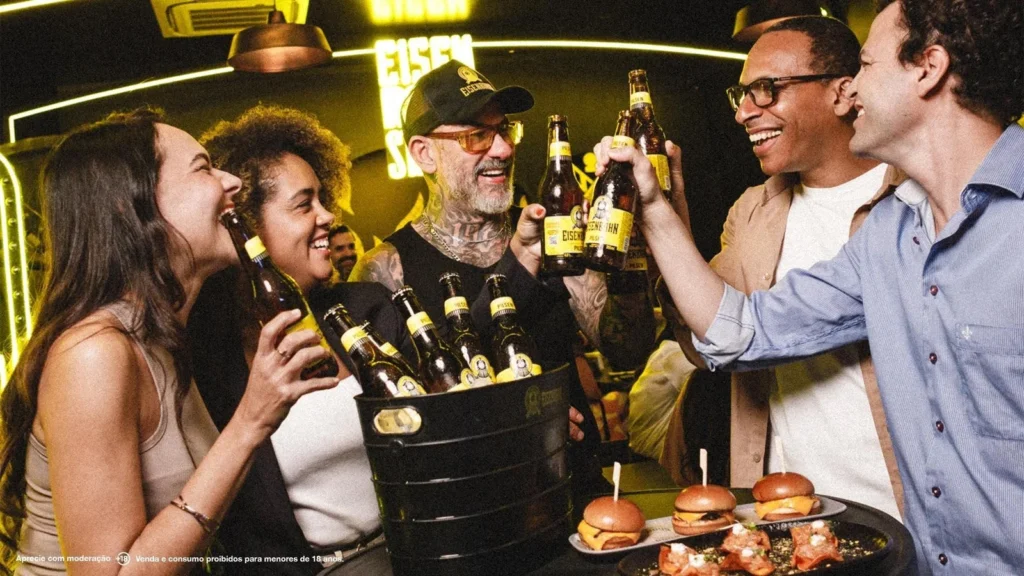 Eisenbahn lança campanha para incentivar brindes no happy hour