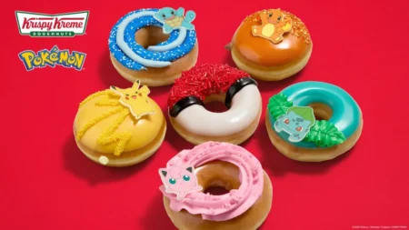 Krispy Kreme lança donuts de Pokémon para celebrar 30 anos da franquia