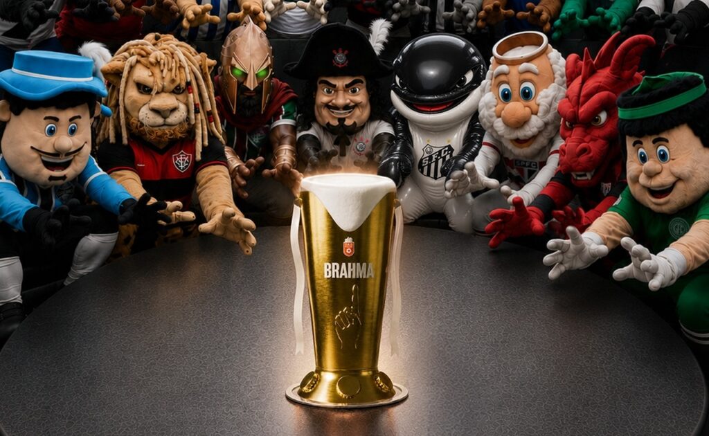 Brahma promete cerveja grátis para torcida do primeiro time a vencer cinco jogos seguidos