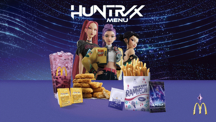 McDonald’s lança menus de Guerreiras do K-Pop com photocards colecionáveis