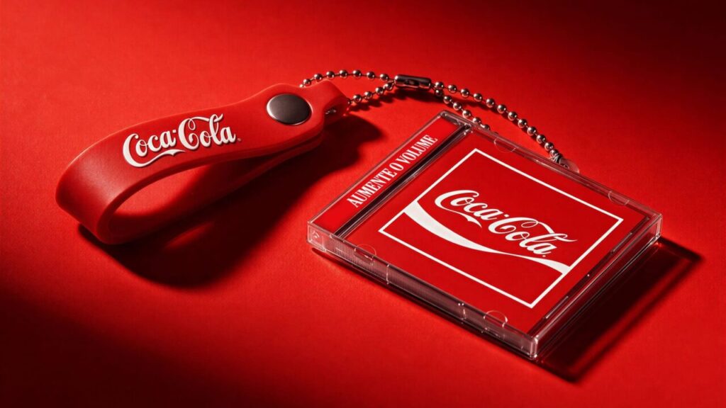 Coca-Cola resgata nostalgia dos anos 2000 com brinde de mini CD no Rock in Rio