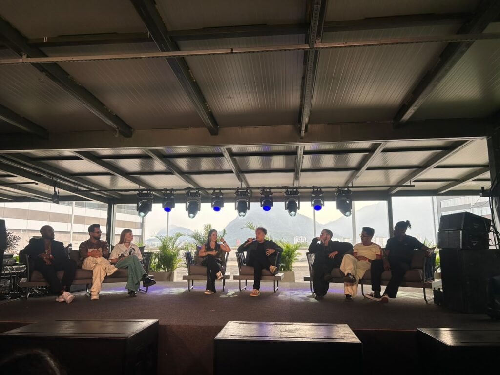 Celo Dut, DENNIS e GIU, Anna Deccache, Zé Ricardo e Os Garotin (Foto: Conexão Pop)