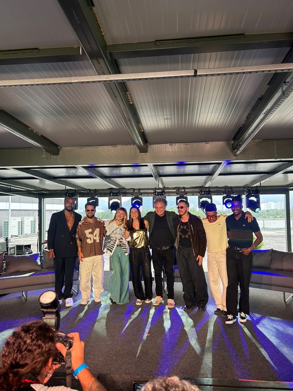 Celo Dut, DENNIS e GIU, Anna Deccache, Zé Ricardo e Os Garotin (Foto: Conexão Pop)