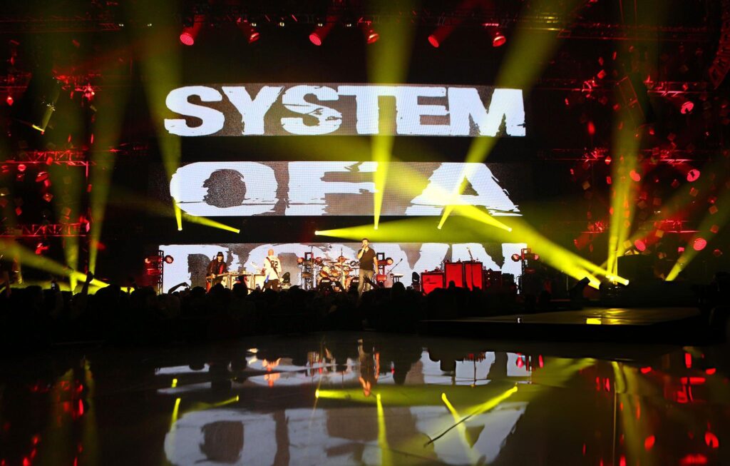 System Of a Down anuncia show único no Brasil em 2027; saiba como garantir seu ingresso System of a Down (Foto: Getty Images)