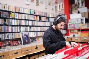Loja de discos (Foto: Freepik)