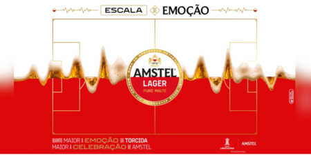 Amstel cria “Escala de Emoções” para medir torcida na Libertadores