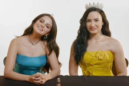 Selena Gomez e Demi Lovato (Foto: Reprodução/X)